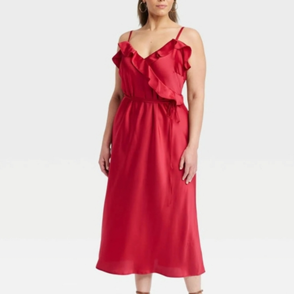 ❤️10/$16 New a new day Vibrant Red Dress